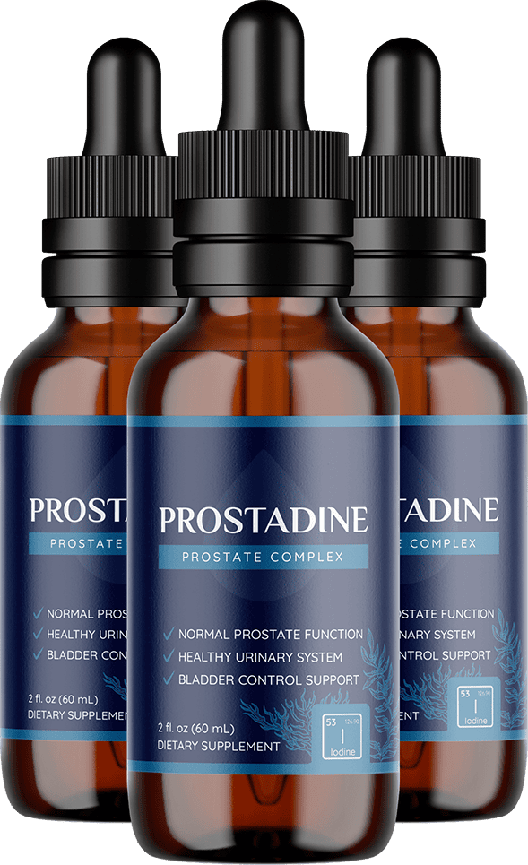 Prostadine 3 bottle package